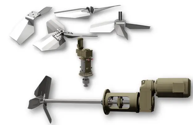 Agitation solution- propellor agitator or DIGESTOR - NADTEX LLC - UAE